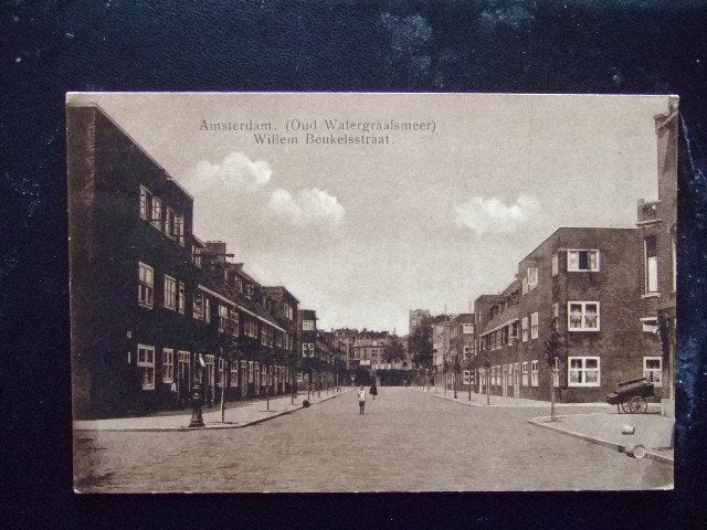 Amsterdam Oud Watergraafsmeer Willem Beukelsstraat, Ophalen of Verzenden, Voor 1920, Noord-Holland