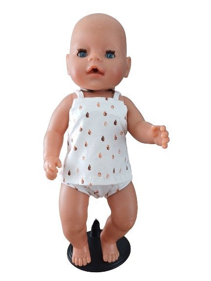 Poppenkleding voor pop 43cm, Ophalen of Verzenden, Nieuw, Babypop