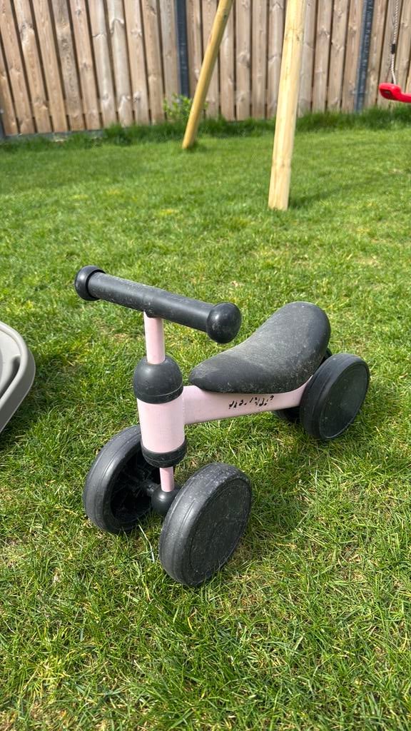 Loop fietsje roze, Ophalen, Zo goed als nieuw