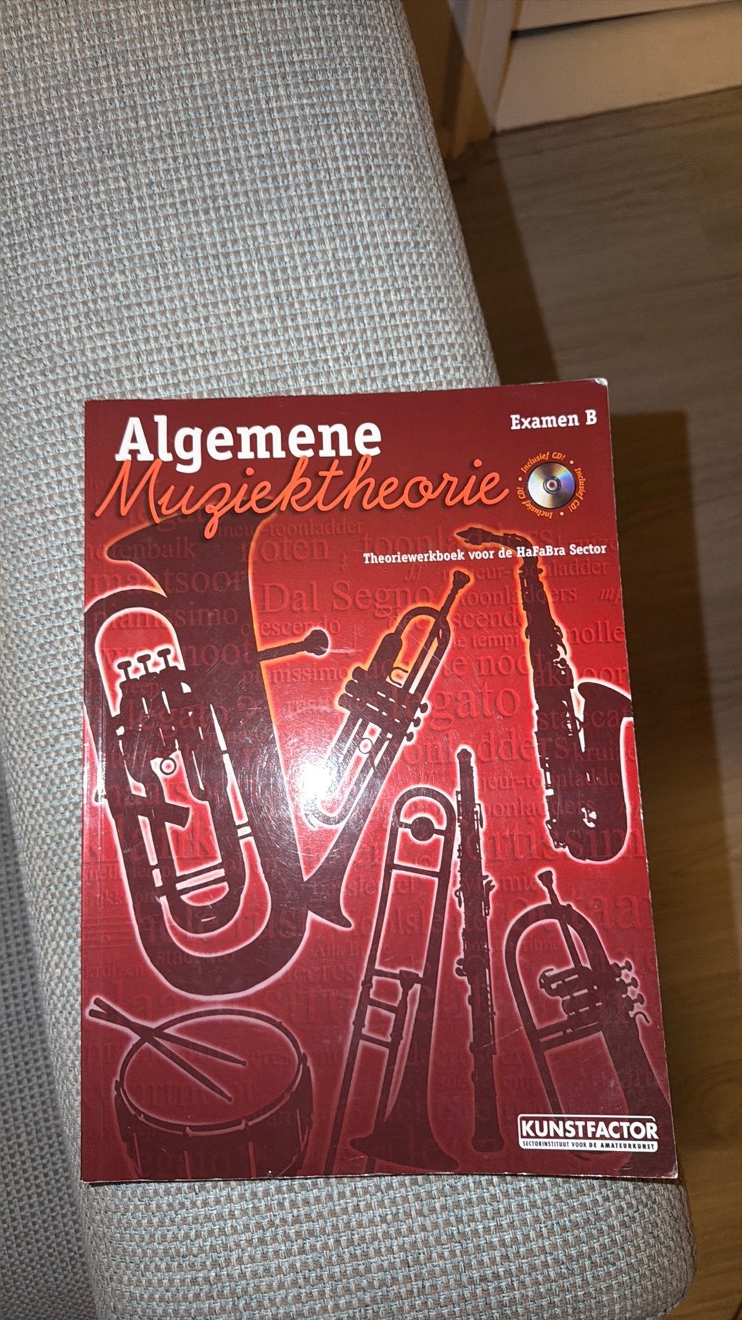 Algemene Muziektheorie boek HaFaBra Examen B, Ophalen, Zo goed als nieuw, Fotograferen en Filmen, J. van den Eijnden; H. Maas