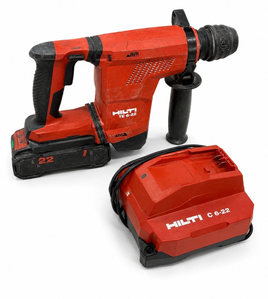 Hilti TE 6-22 accuboorhamer met 1 accu en oplader, Ophalen of Verzenden, ., ., .
