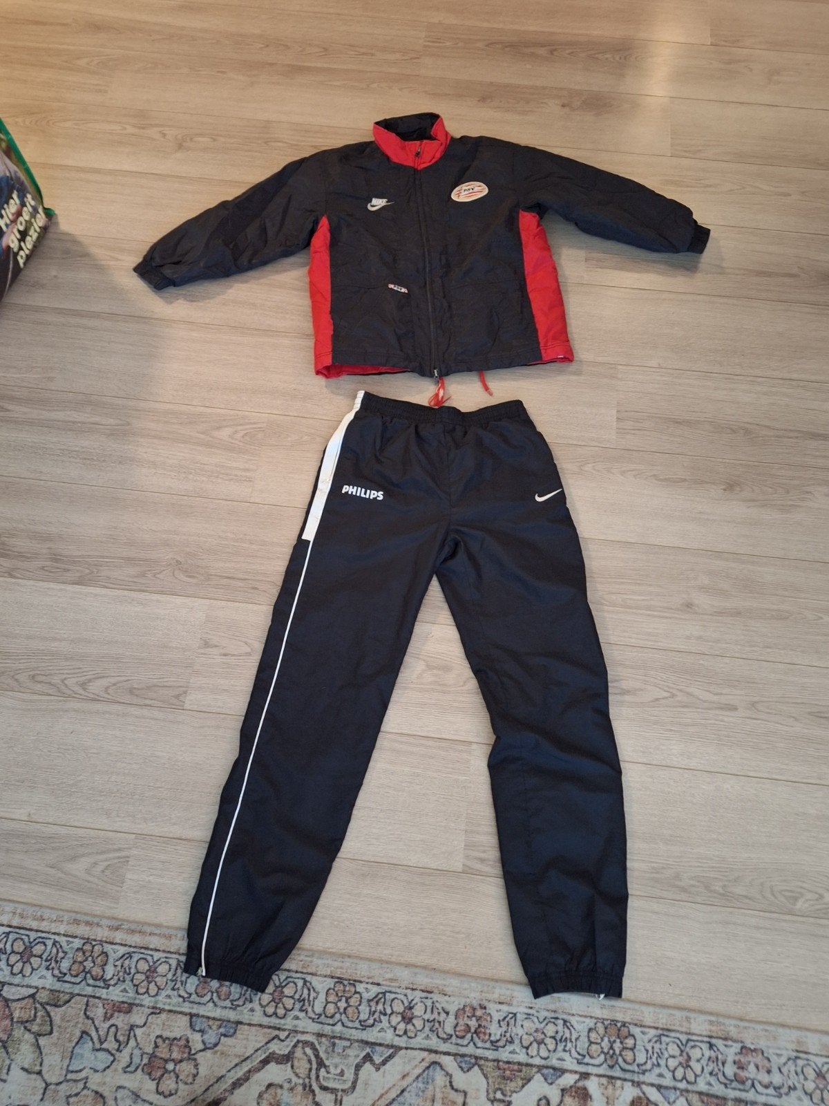 Nike Premier PSV Trainingspak - Zwart/Rood 1996, Zwart, Nike, Overige maten, Ophalen of Verzenden
