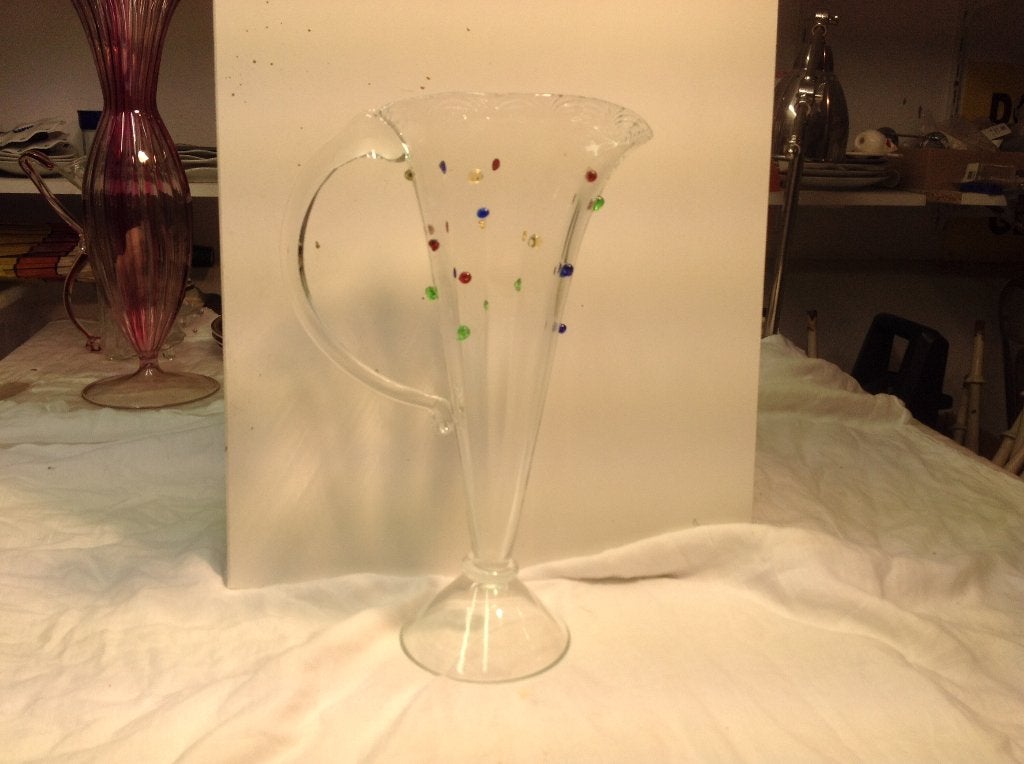 Borek Sipek water kan  met gekleurde stippen, Antiek en Kunst, Kunst | Designobjecten, Meerkleurig, Vaas, Van de kunstenaar zelf