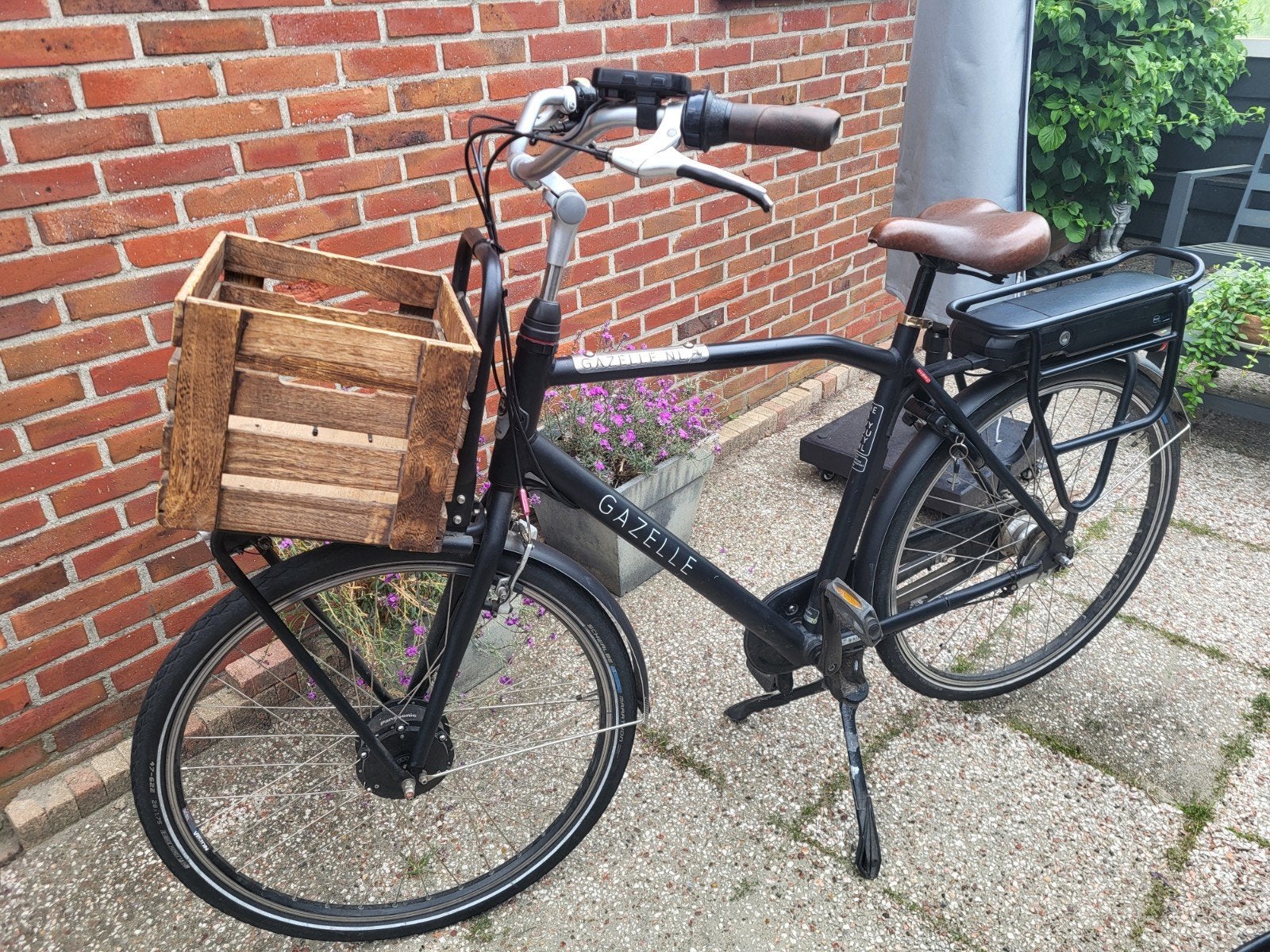 Gazelle elektrische transport fiets, Ophalen, Gebruikt, 51 tot 55 cm, Gazelle
