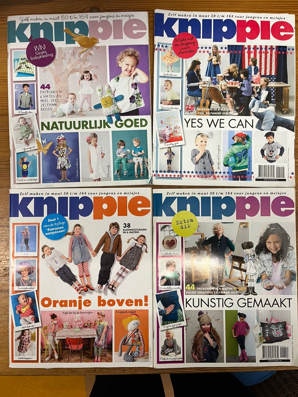 4 knippie modebladen, Ophalen of Verzenden, Zo goed als nieuw