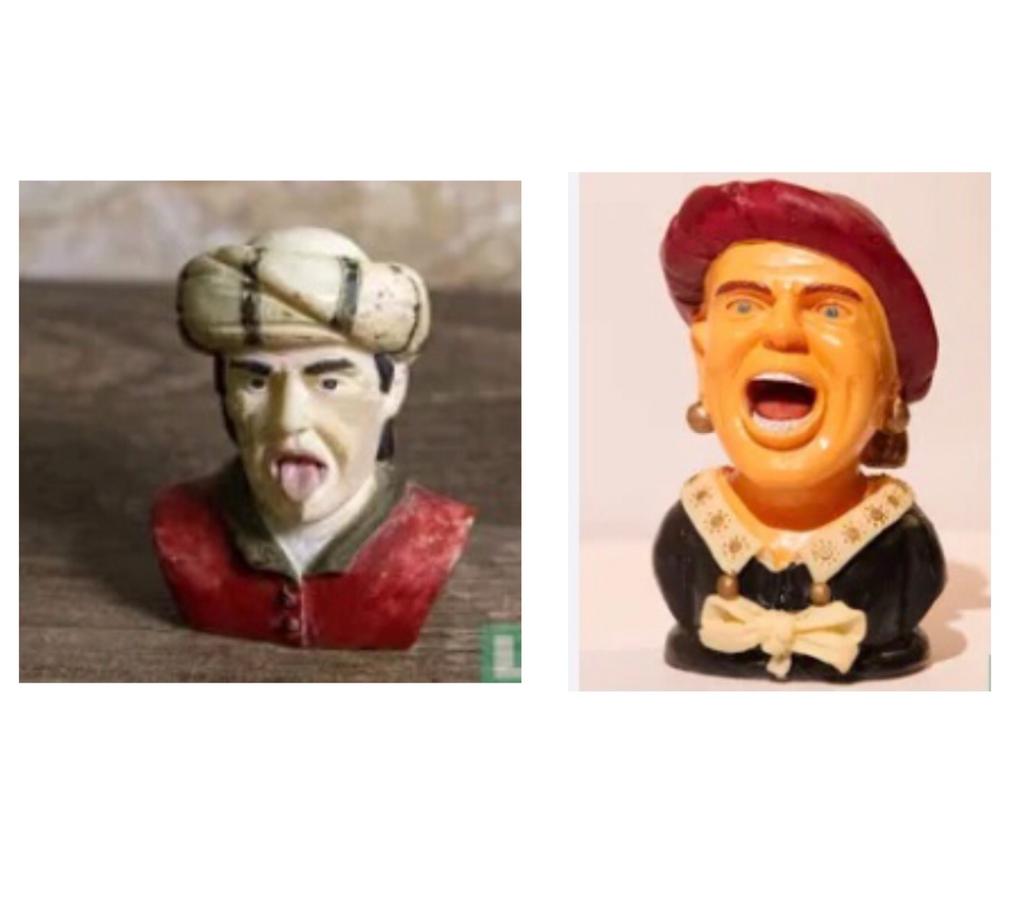 Gezocht ! Deze Remark gapers van ca. 8 cm hoog., Verzamelen, Ophalen of Verzenden, Zo goed als nieuw, Mens