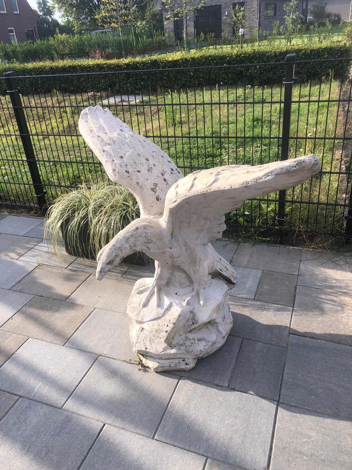 Arend van beton helemaal gaaf, Ophalen, Gebruikt, Beton, Dierenbeeld
