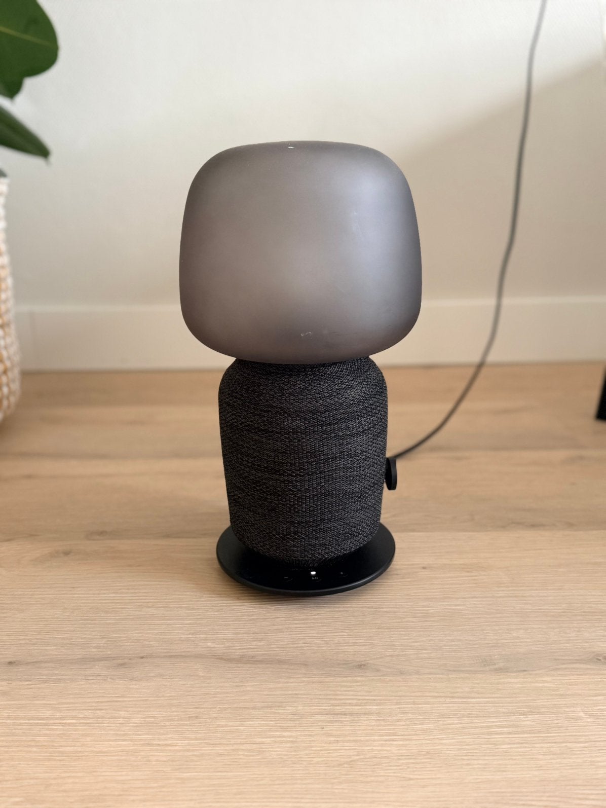 IKEA SYMFONISK tafellamp met sonos speaker + RGB lamp, Ophalen, Zwart, IKEA, Sfeerlamp
