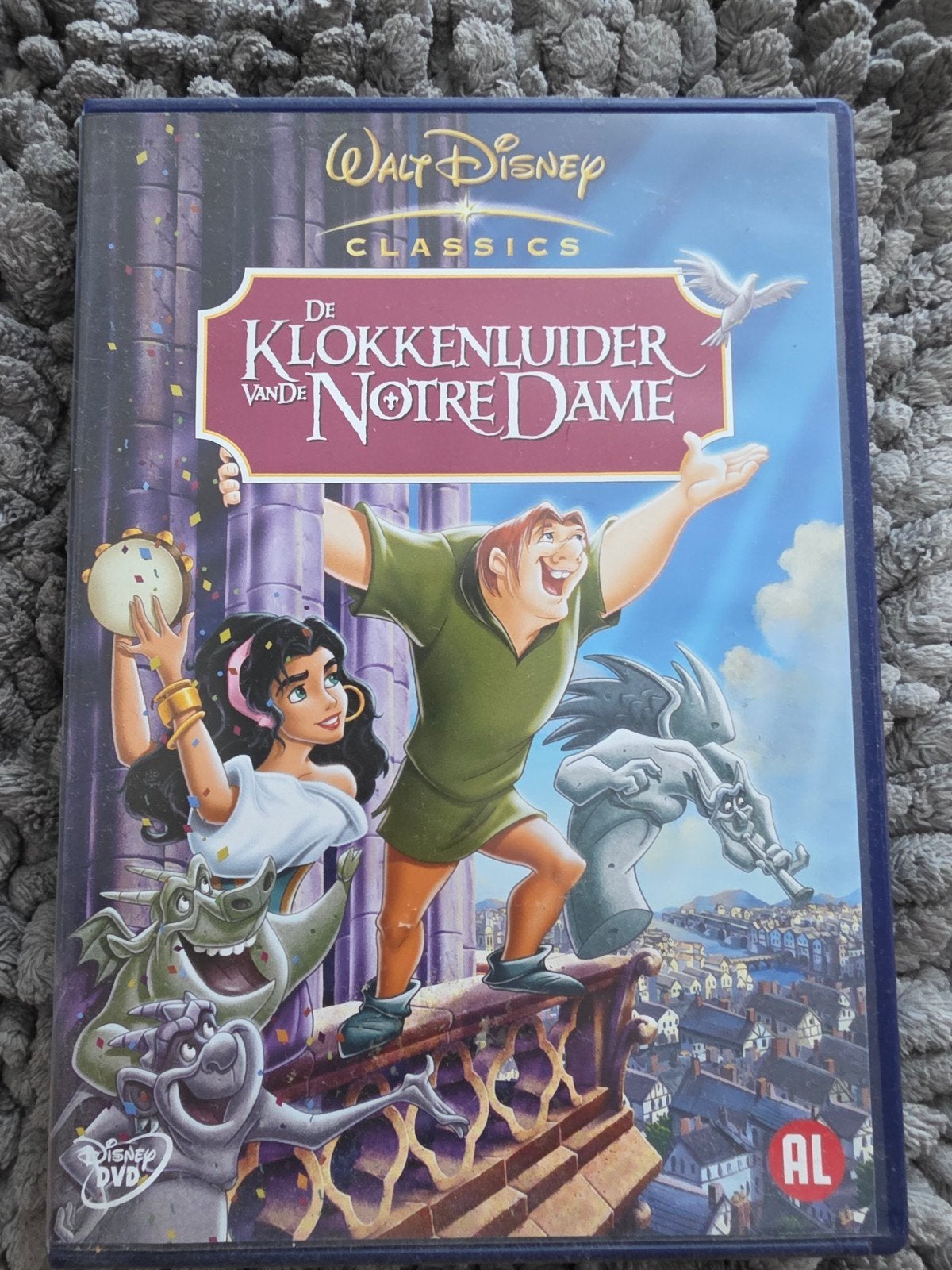 Walt Disney Classics: De Klokkenluider van de Notre Dame, Animatie, Alle leeftijden, Nederlands, Ophalen of Verzenden