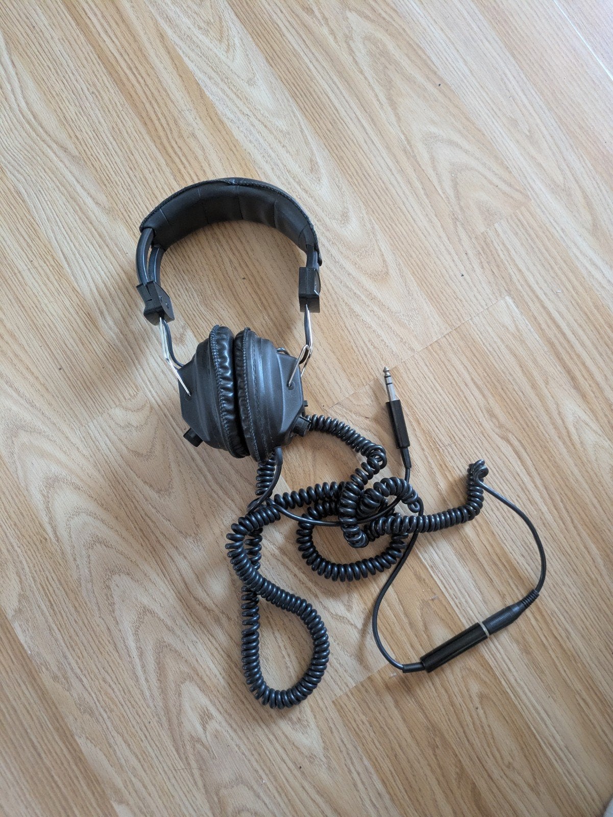 Vintage Philips SBC 487 Studio Koptelefoon met Volumeregelin, Philips, Ophalen of Verzenden, Zwart, Studio / DJ