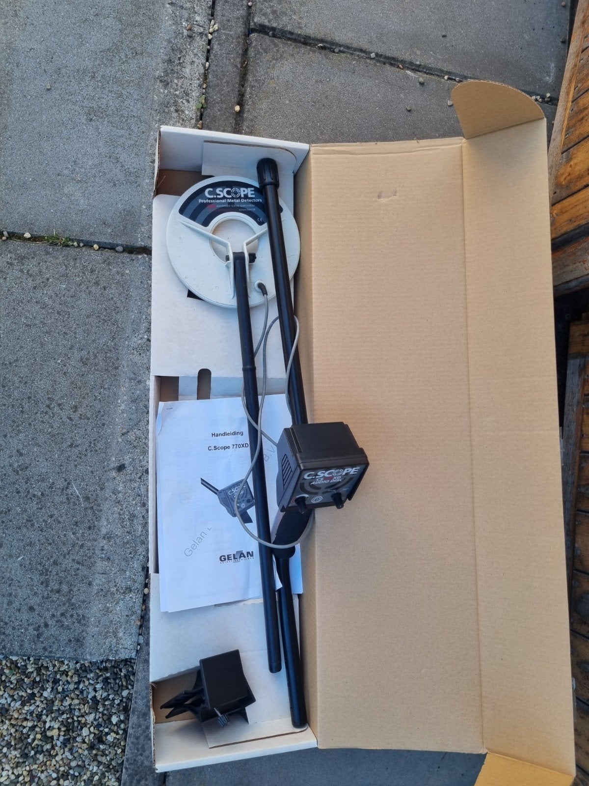 C.Scope 770XD Professionele Metaaldetector - Nieuw in doos, Hobby en Vrije tijd, Metaaldetectors, Nieuw, Ophalen of Verzenden