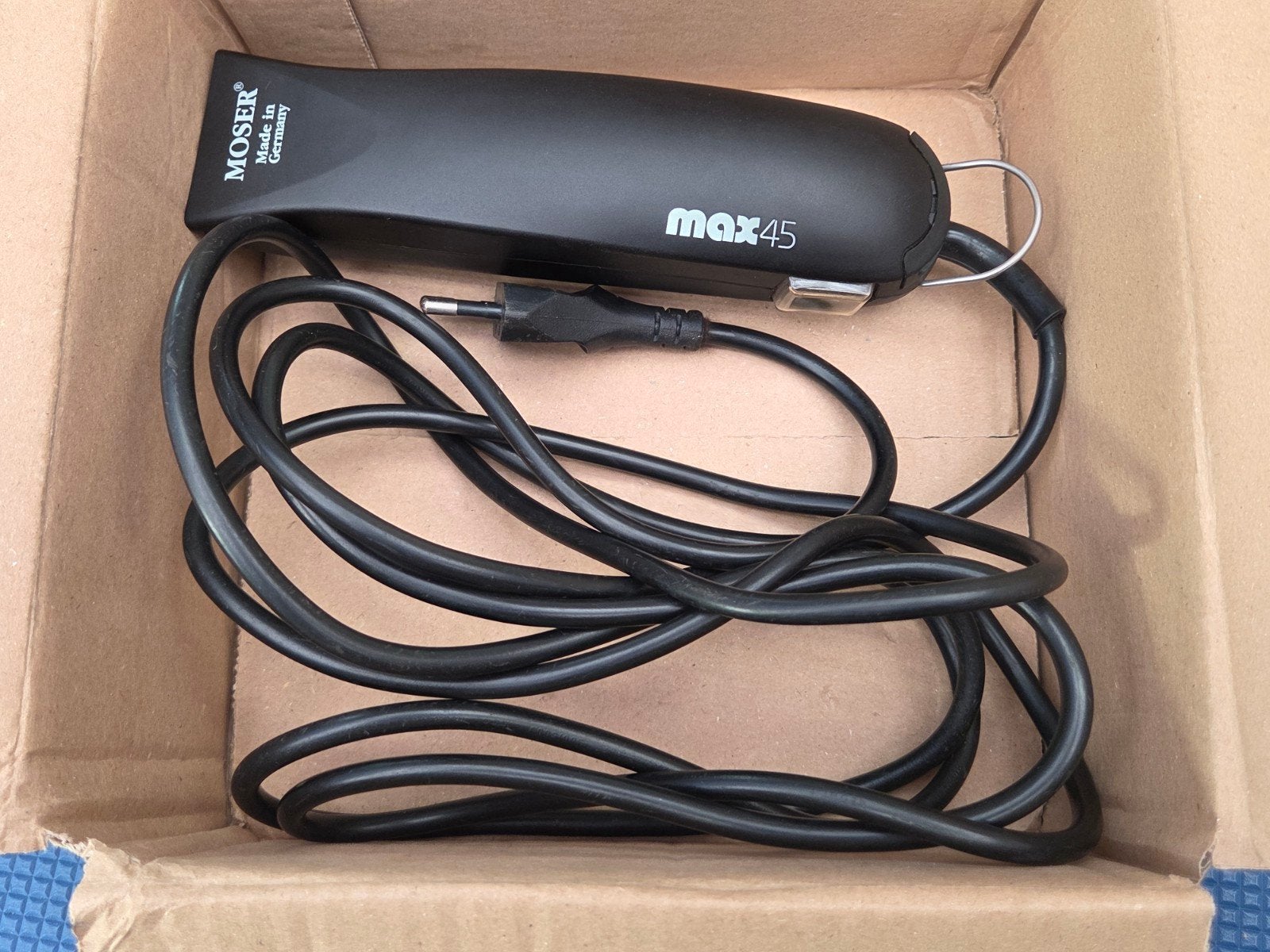 Moser Max 45 Tondeuse zonder scheerkoppen, Ophalen of Verzenden, Gebruikt