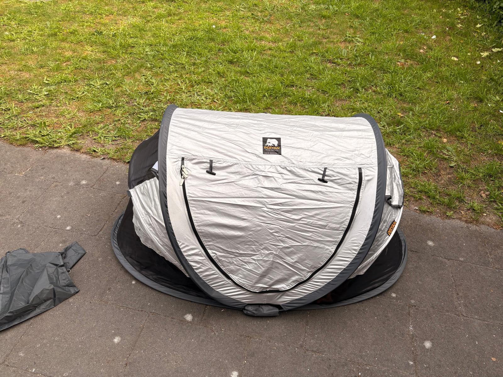 Deryan Baby Luxe Reisbedje/Tentje - Compact en Lichtgewicht, Caravans en Kamperen, Tenten, Ophalen, Zo goed als nieuw, Tot en met 2