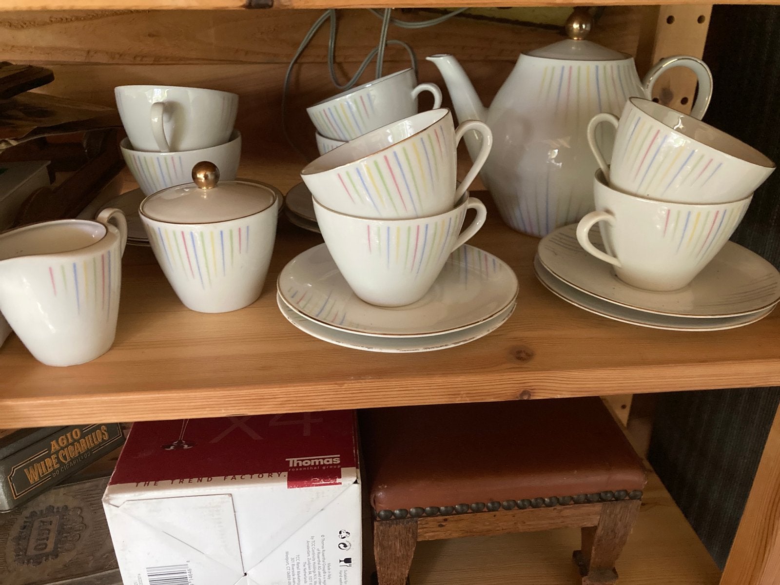Vintage Seltmann Weiden Bavaria Koffie/Theeservies, Overige merken, Vintage, Ophalen of Verzenden, Zo goed als nieuw