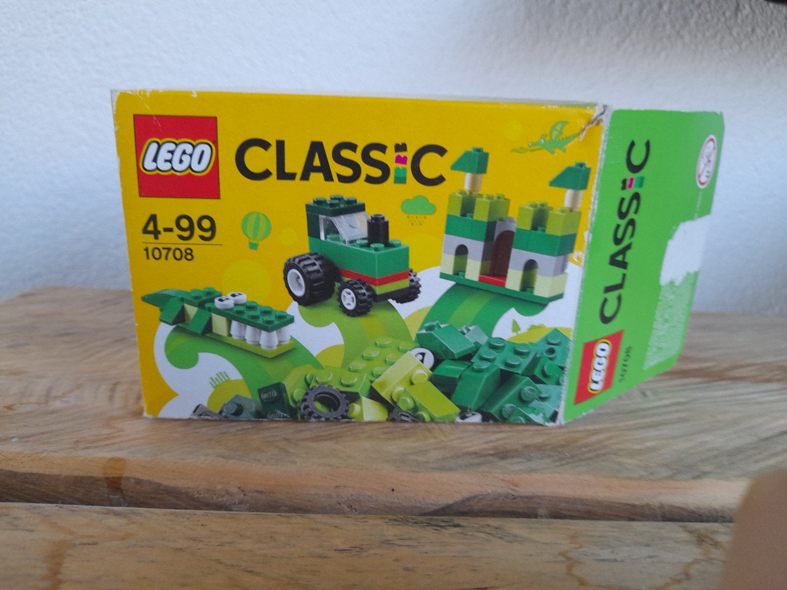 Lego Classic 10708 Groene Creatieve Doos, Inclusief instructies, Gebruikt, Lego, Ophalen of Verzenden