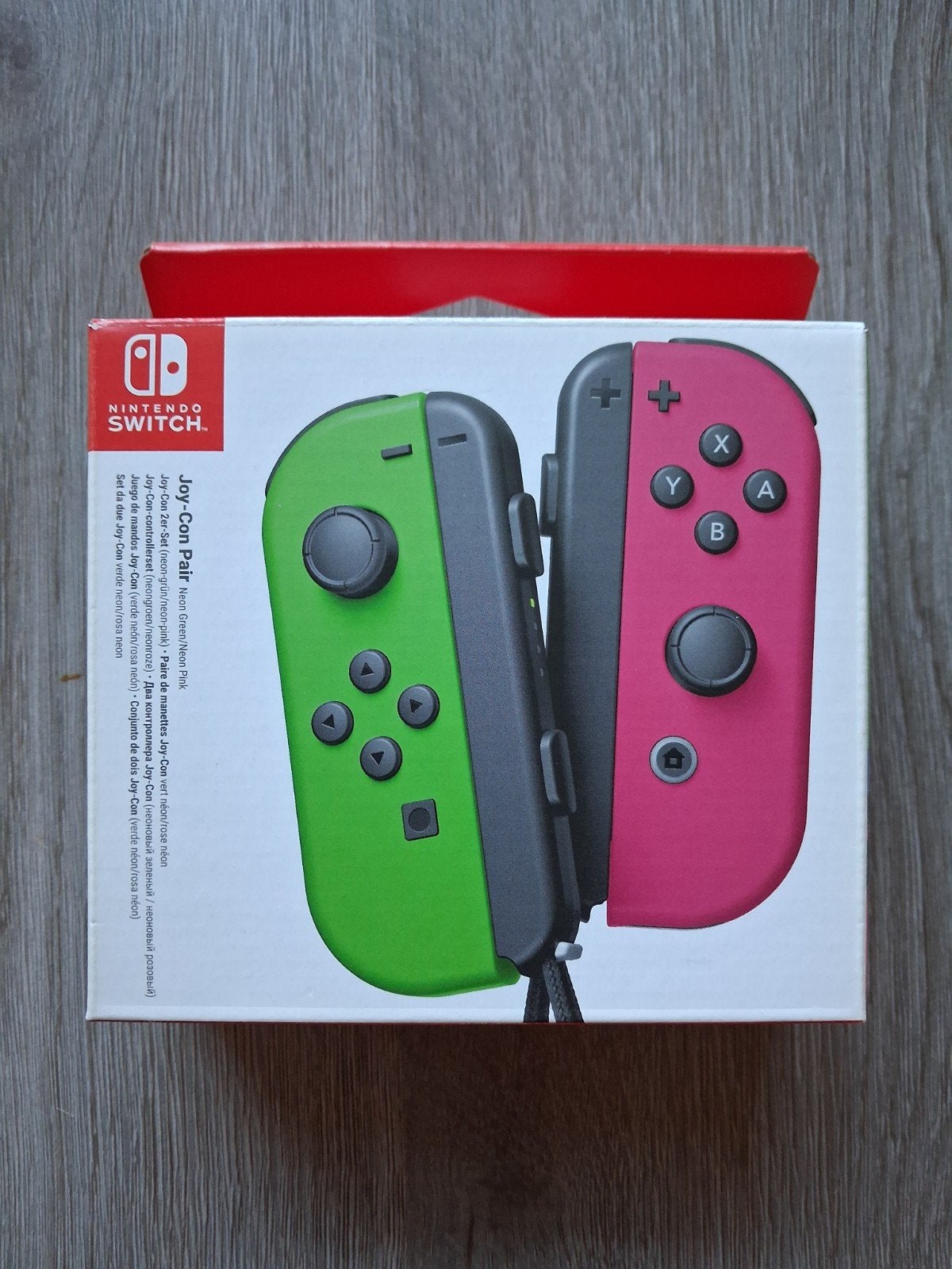 Nintendo Switch Joy-Con-paar - Neon Groen/Neon Roze, Ophalen, Nieuw, Met 2 controllers, Switch Original