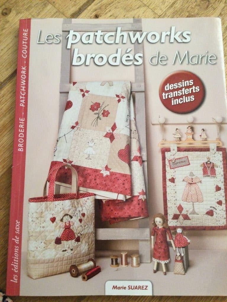 Les patchworks brodés de Marie, Ophalen of Verzenden, Zo goed als nieuw, Handborduren, Patroon