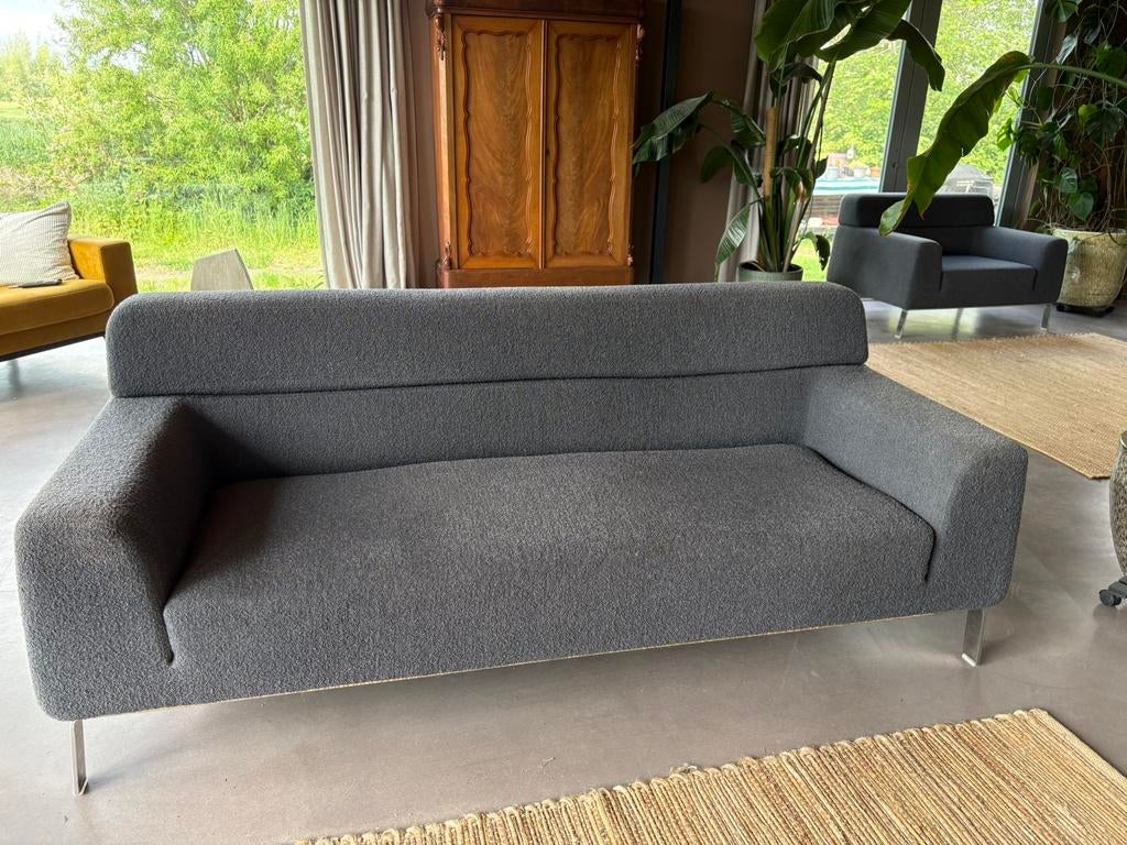 Artifort Lex. Unieke set van bank en love seat!, Ophalen, Gebruikt, 75 tot 100 cm, Rechte bank