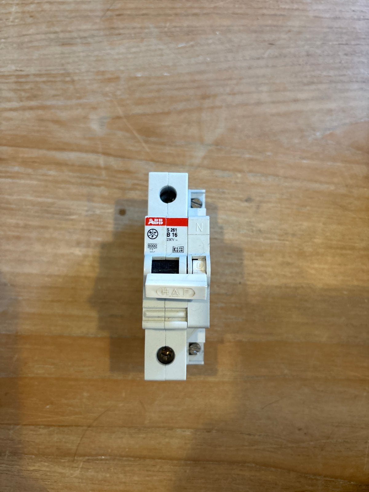 ABB S261 B16 Installatieautomaat - Zo goed als nieuw, Ophalen of Verzenden, Zo goed als nieuw, ABB, Installatieautomaat