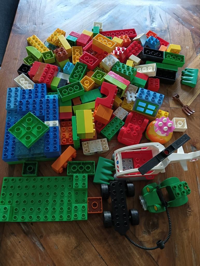 Duplo van alles wat, Ophalen, Zo goed als nieuw, Duplo