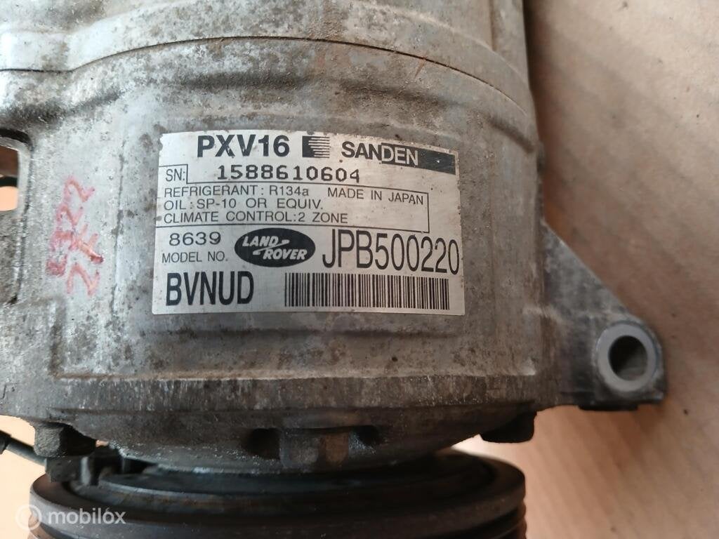 Aircopomp Range Rover 3.6 TDV8 Vogue L322 Compressor Pomp, Land Rover, Ophalen of Verzenden