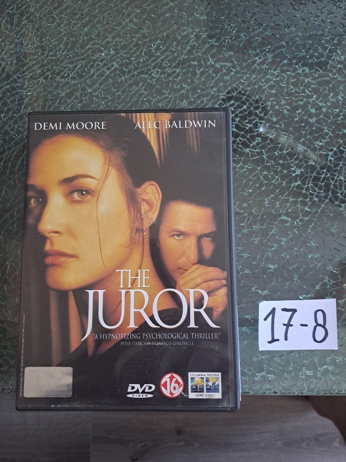 The Juror DVD - Demi Moore & Alec Baldwin, Psychologische thriller, Gebruikt, Vanaf 16 jaar, Ophalen of Verzenden