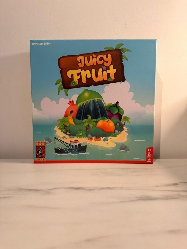 Juicy Fruit (NL) Bordspel - 999Games, Hobby en Vrije tijd, Gezelschapsspellen | Bordspellen, Nieuw, Ophalen of Verzenden