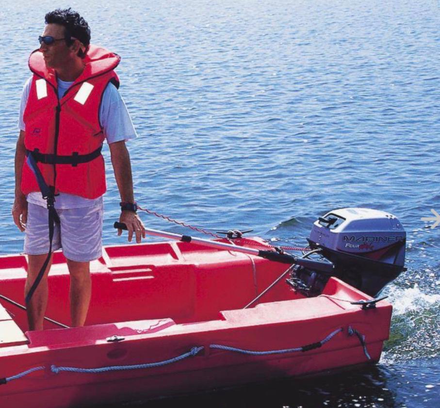 Verlengstok buitenboordmotor helmstok stuurverlenger, Watersport en Boten, Bootonderdelen, Ophalen, Zo goed als nieuw, Motor en Techniek