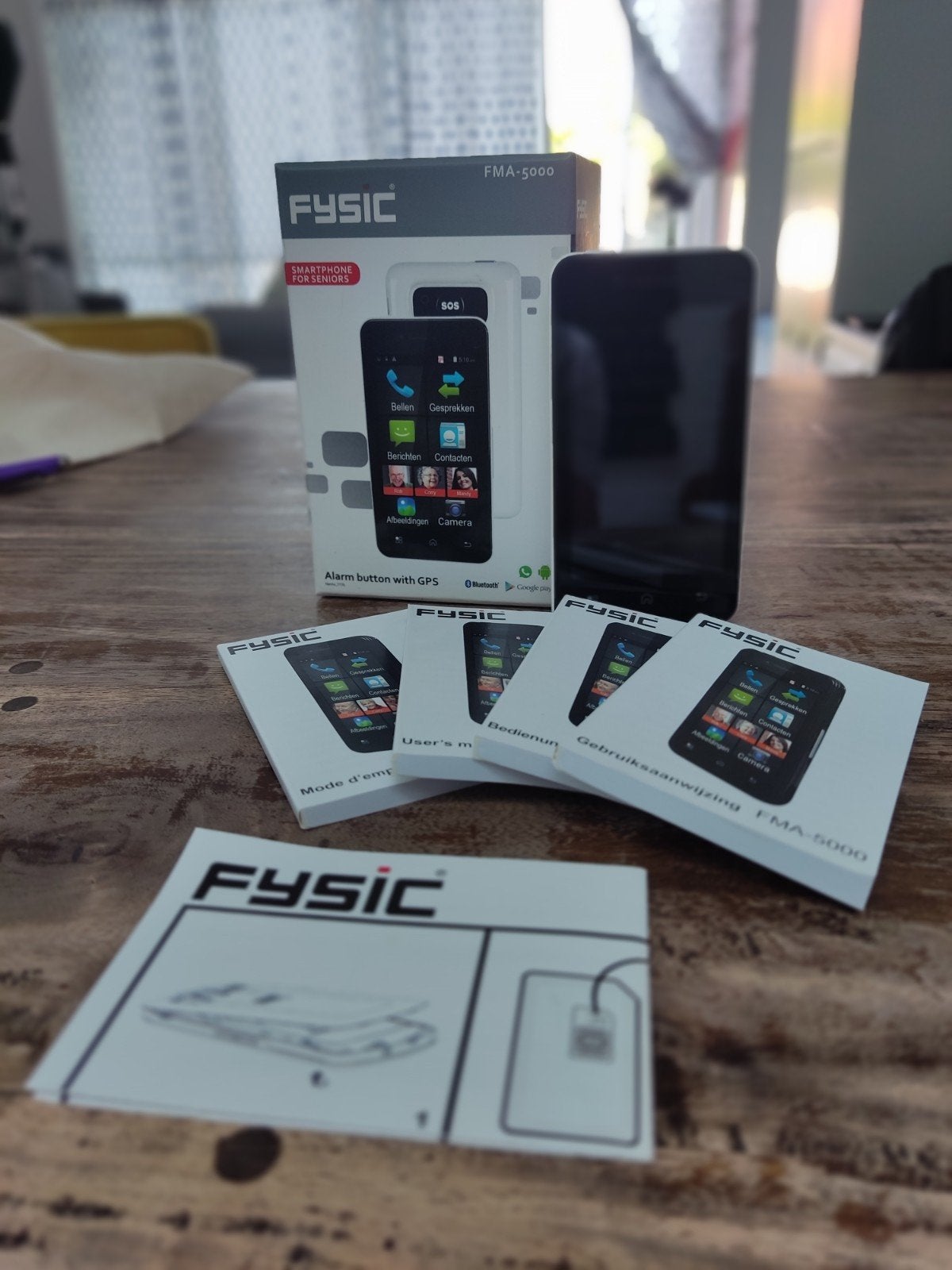 Fysic FMA-5000 Senioren Smartphone Android, Ophalen, Gebruikt