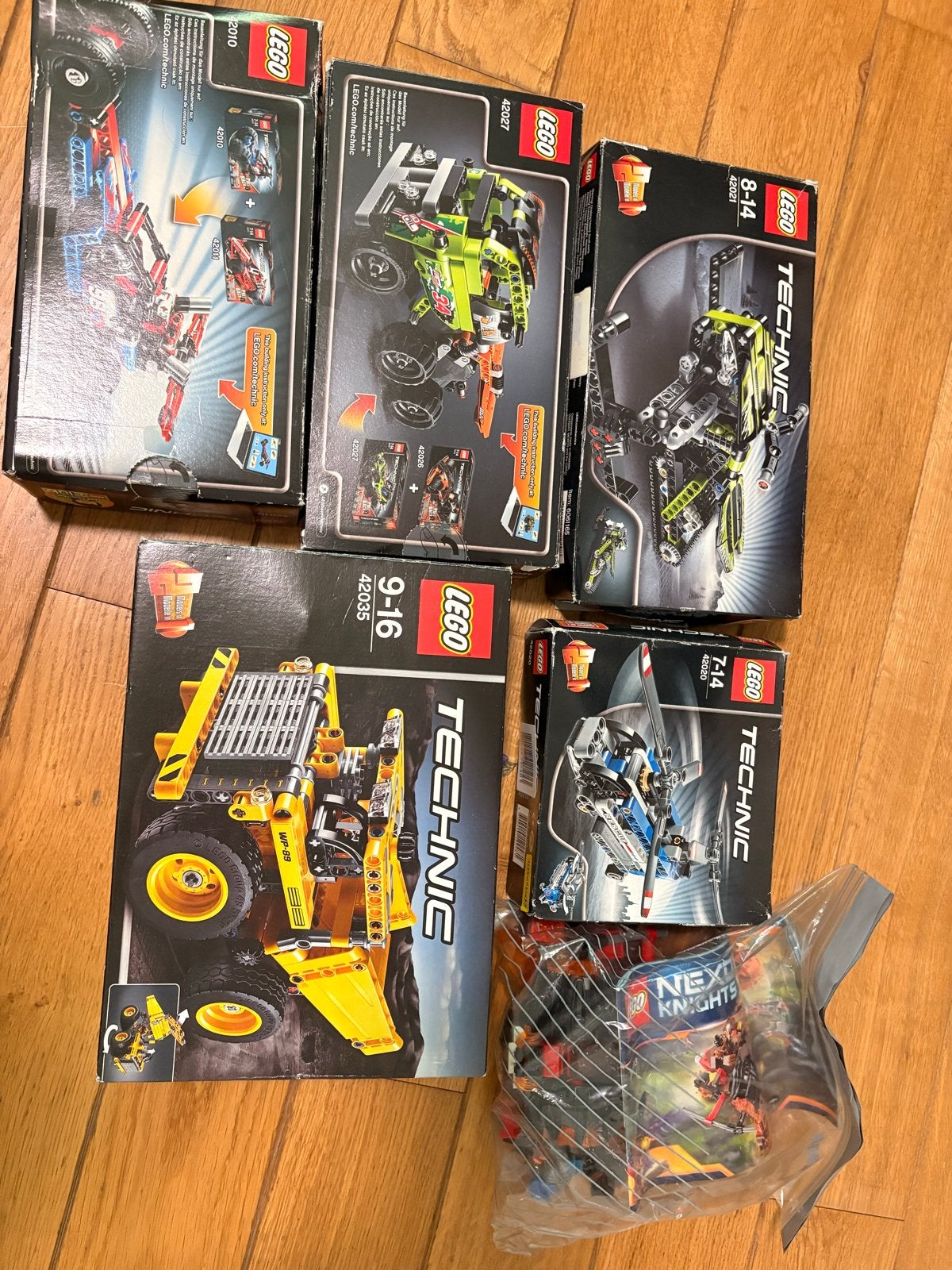 Lego Technic en Nexo Knights sets - Diverse modellen, Ophalen, Gebruikt, Overige merken