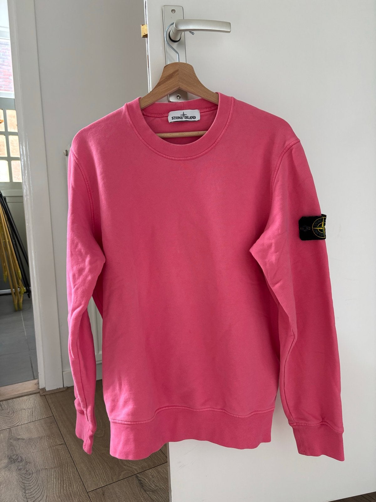 Stone Island 63020 Sweater Roze M – 100% Authentiek, Kleding | Heren, Truien en Vesten, Ophalen of Verzenden, Zo goed als nieuw