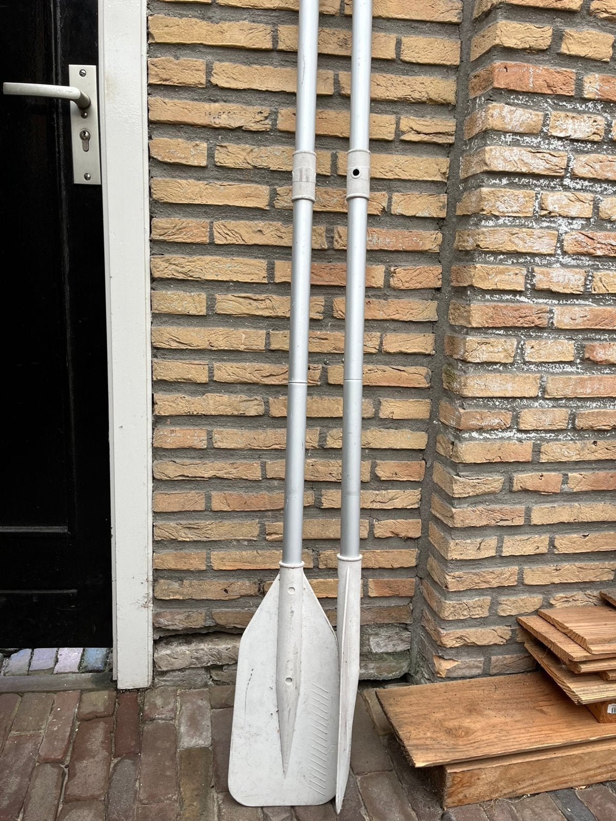 Peddels voor motorboot., Watersport en Boten, Ophalen, Gebruikt