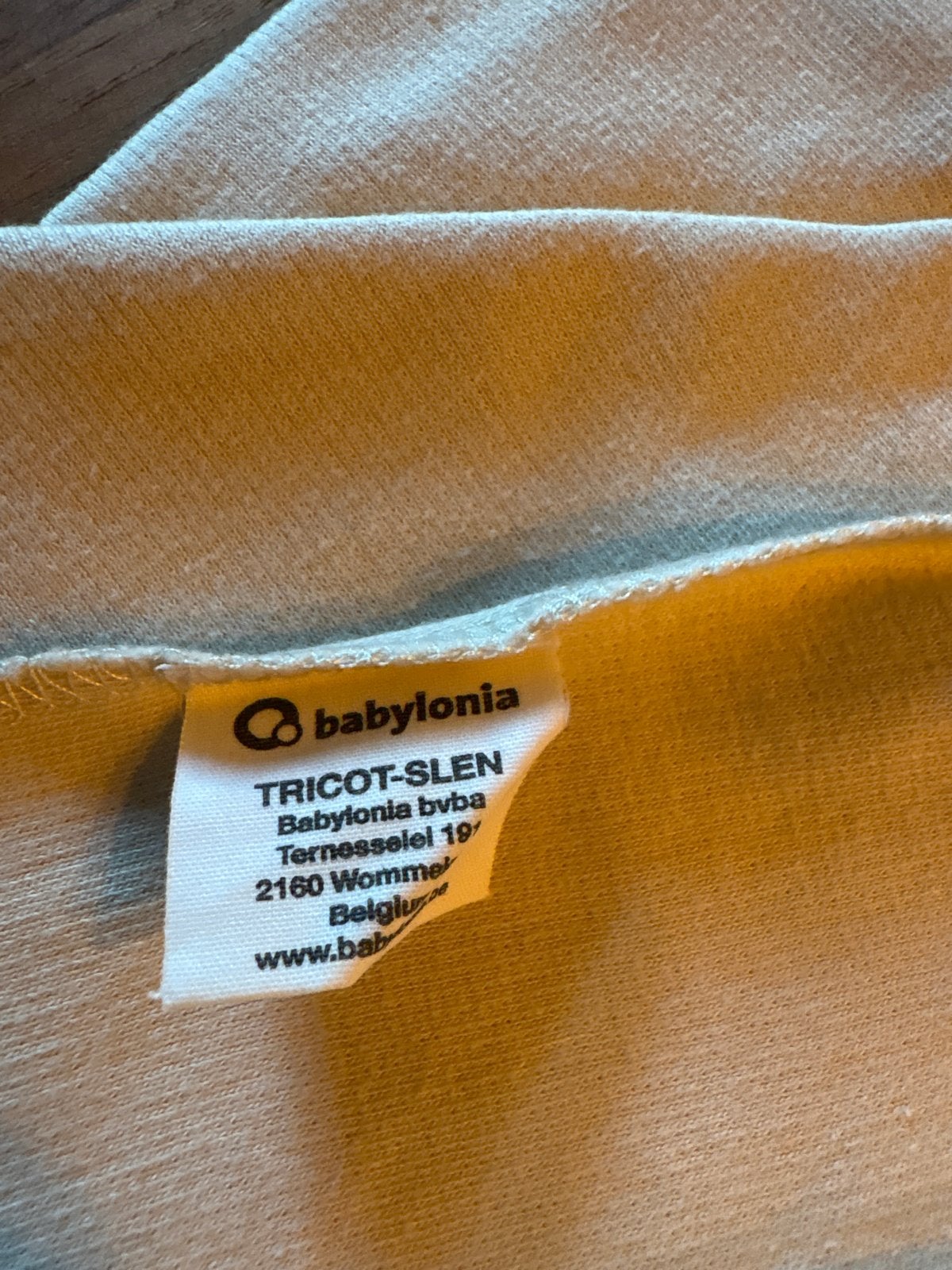Babylonia Tricot-Slen Draagdoek - 100% Biologisch Katoen, Overige merken, Draagdoek, Ophalen of Verzenden, Zo goed als nieuw