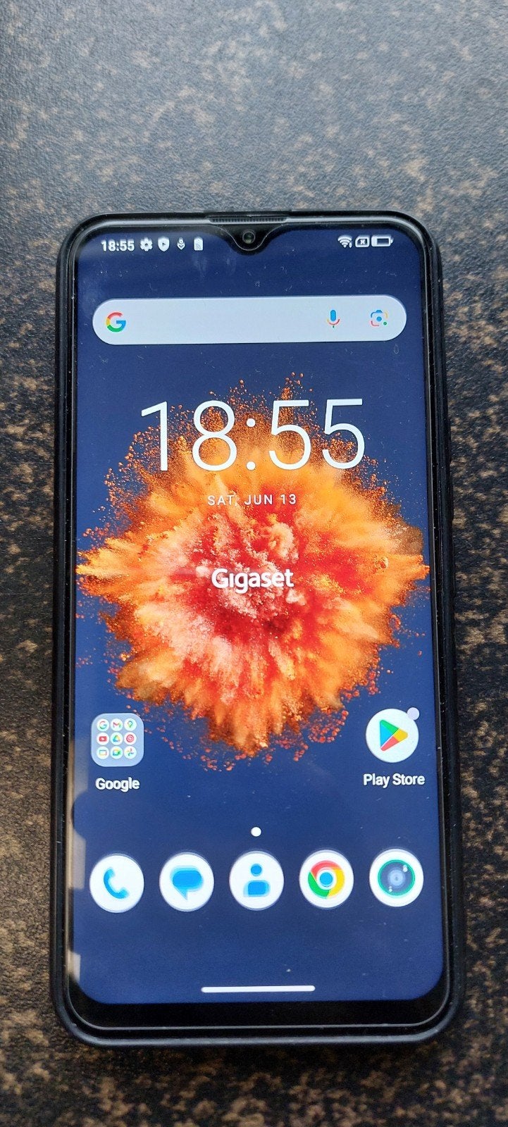 Gigaset GS5 telefoon met beschermhoes en glas, Telecommunicatie, Mobiele telefoons | Overige merken, Ophalen of Verzenden, 6 megapixel of meer