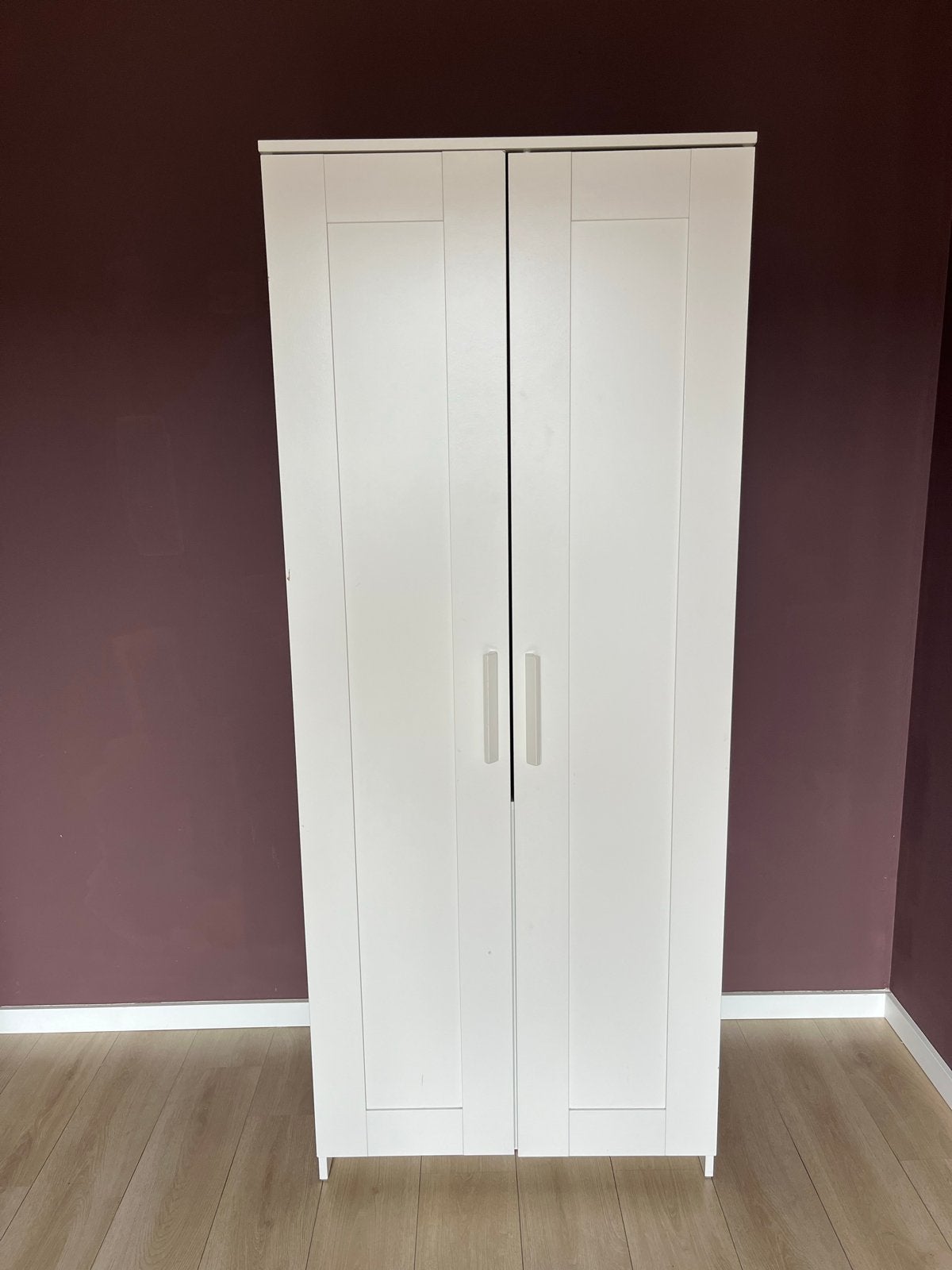 IKEA BRIMNES Kledingkast met 2 deuren, Ophalen, Gebruikt, 50 tot 100 cm, 150 tot 200 cm