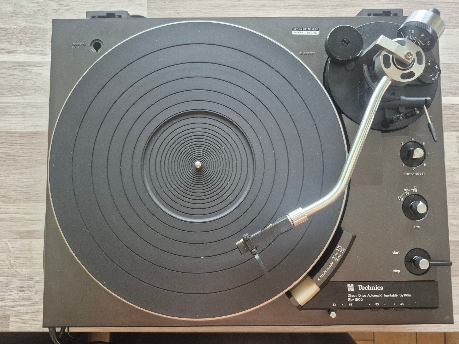 Technics SL-1900 Direct Drive Automatische Platenspeler, Gebruikt, Automatisch, Ophalen of Verzenden, Platenspeler