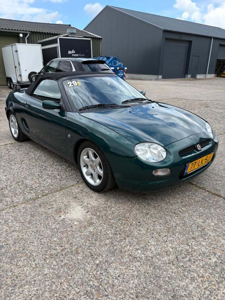 MG F 1.8 I 1997 Groen, Auto's, Achterwielaandrijving, 4 cilinders, Cabriolet, 1796 cc