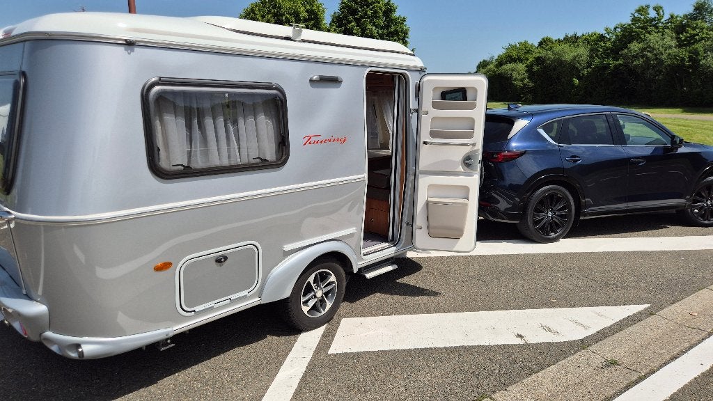 Eriba 310 GT Silver edition caravan, Tot en met 2, Dwarsbed, Particulier, 500 - 750 kg