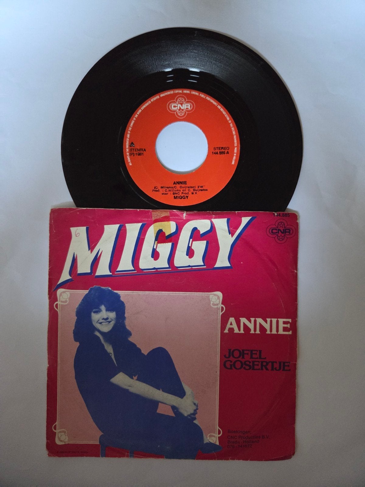 Miggy - Annie, Gebruikt, 7 inch, Single, Ophalen of Verzenden