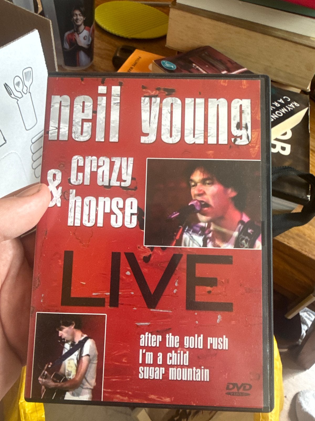 Neil Young & Crazy Horse Live DVD, Alle leeftijden, Ophalen of Verzenden, Gebruikt, Concert