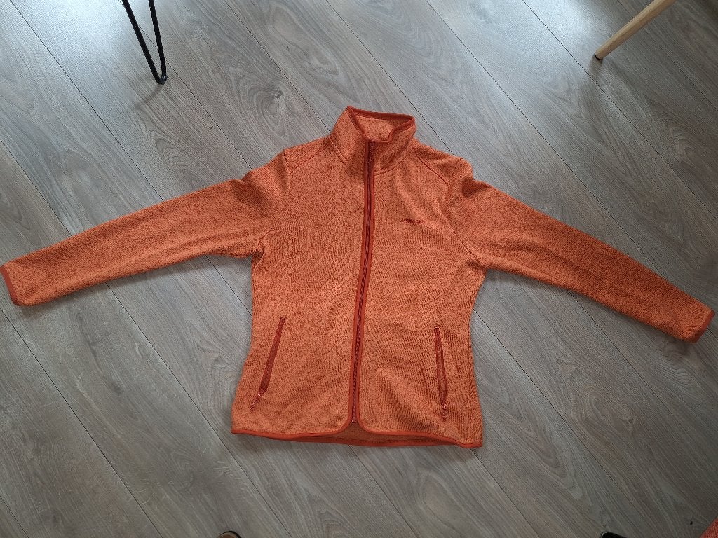 Fleecevest Ayacucho, Maat 42/44 (L), Oranje, Ophalen of Verzenden, Zo goed als nieuw