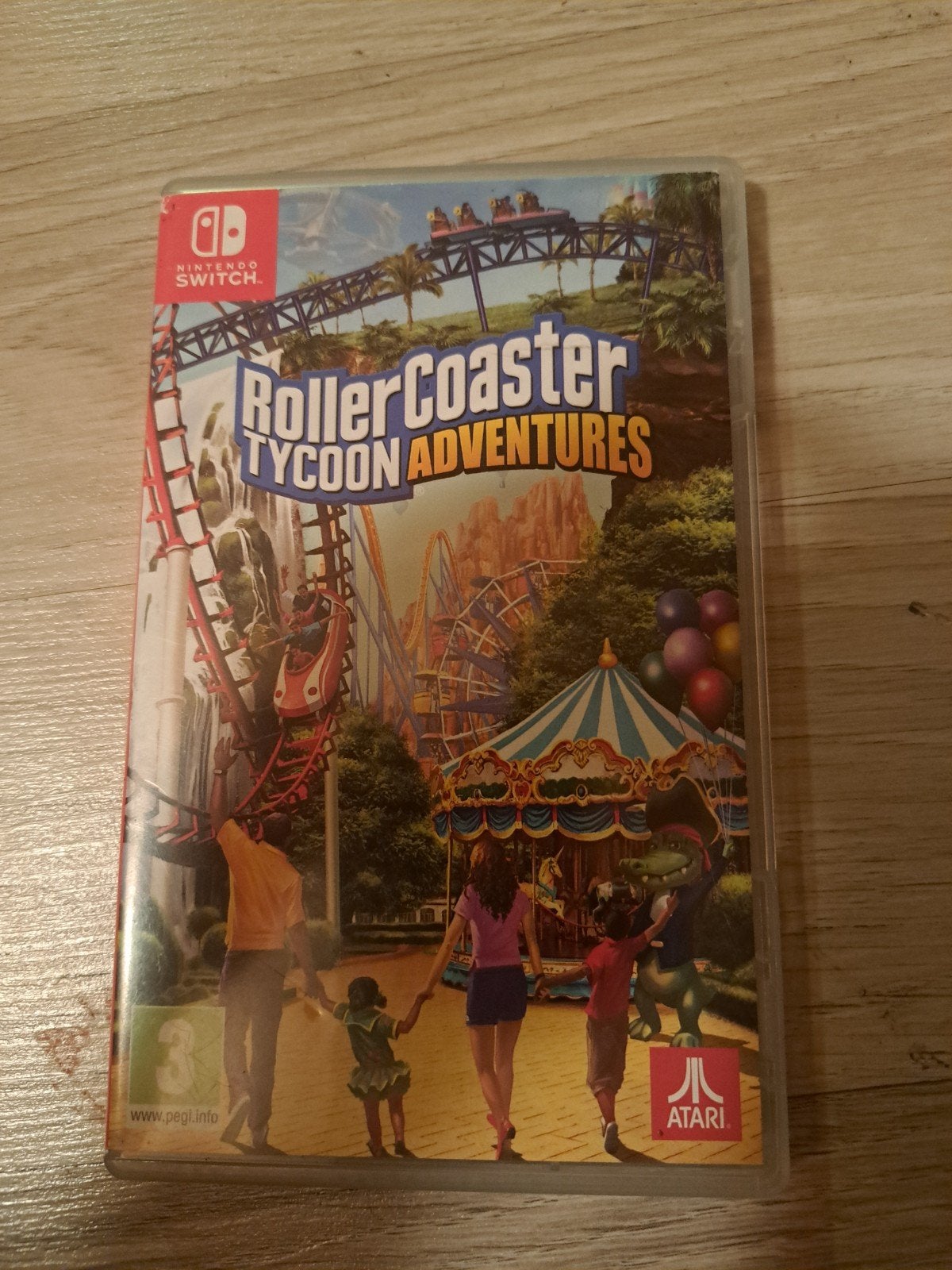 RollerCoaster Tycoon Adventures, Spelcomputers en Games, Games | Nintendo Switch, Verzenden, 1 speler, Zo goed als nieuw, Vanaf 3 jaar