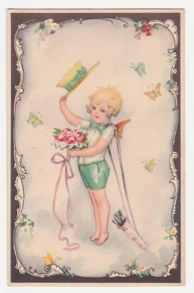 Hannes Petersen.  Kinderen., Verzenden, 1920 tot 1940, Ongelopen, Overige thema's
