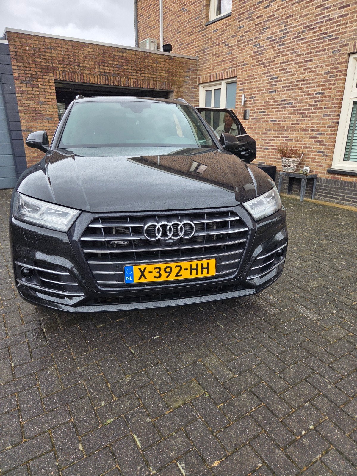 audi Q5 55 TFSI, Auto's, Automaat, Zwart, 4 cilinders, Zwart