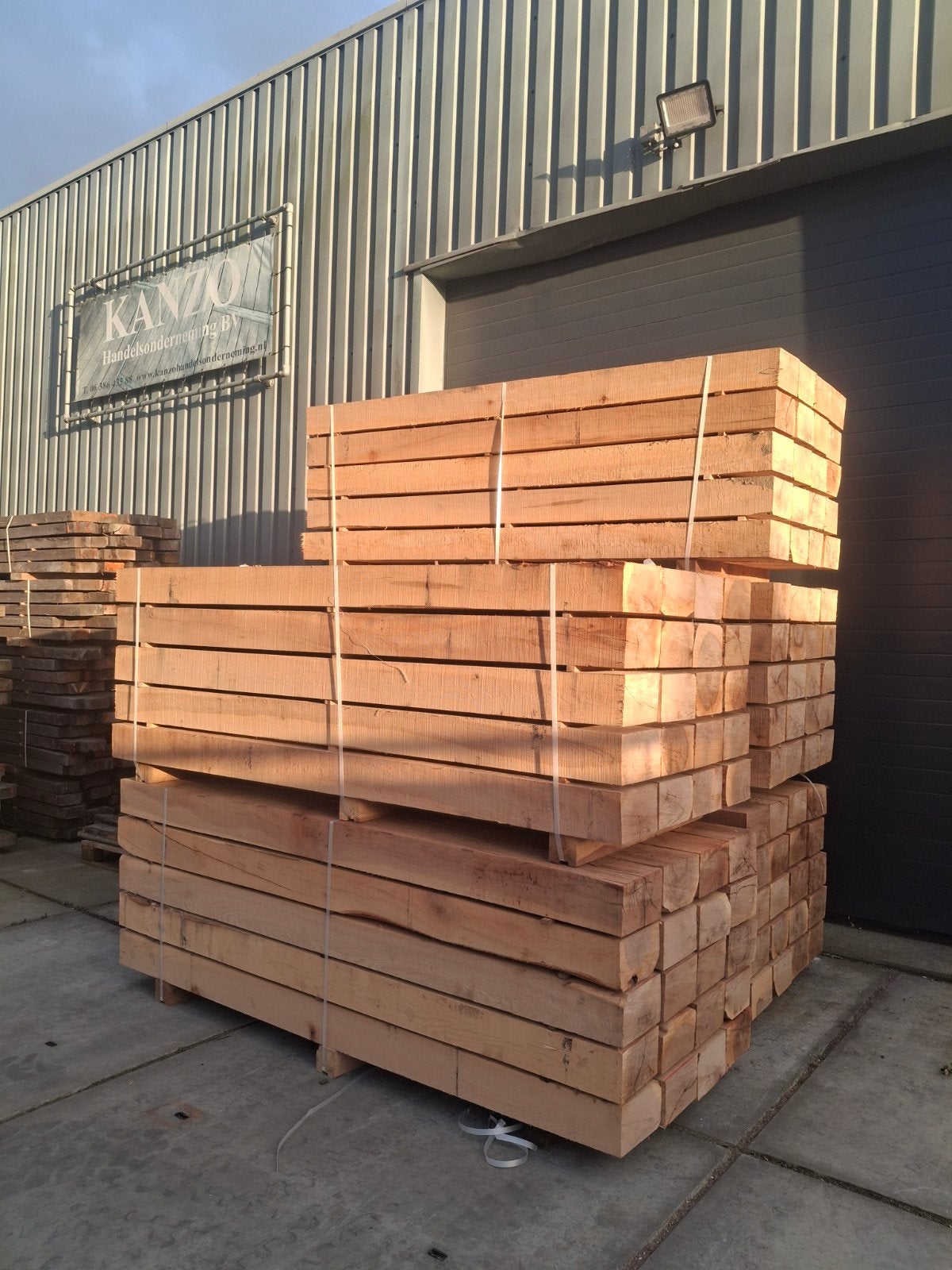eiken bielzen Nieuw, Ophalen, Planken, Nieuw, Hardhout