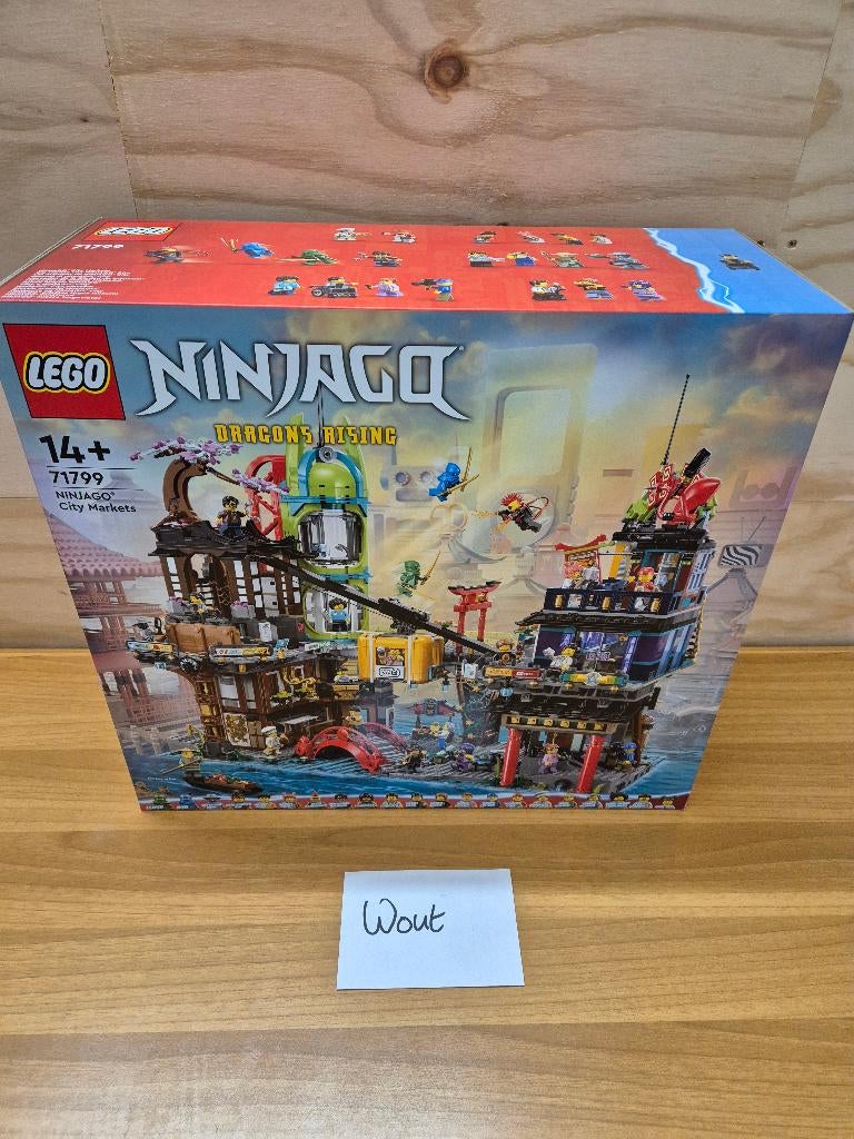 Lego 71799 ‘Ninjago City Markets’ (NIEUW!), Ophalen of Verzenden, Nieuw, Complete set, Lego
