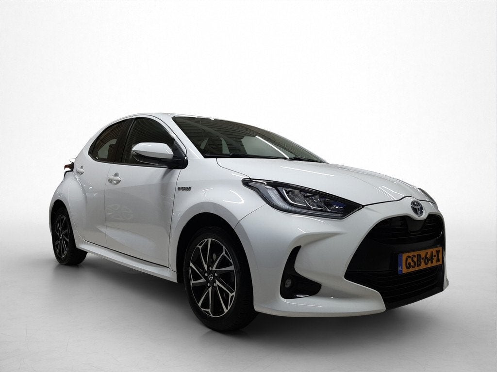 Toyota Yaris 1.5 Hybrid Dynamic + | Stoelverwarming | Apple, Auto's, Toyota, 12 maanden, Gebruikt, Wit, 1490 cc