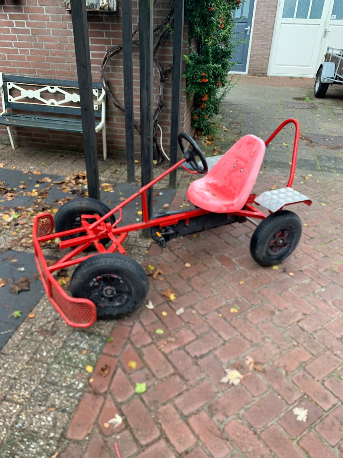 Groot model skelter mammoet, Kinderen en Baby's, Ophalen, Gebruikt, Mammoet