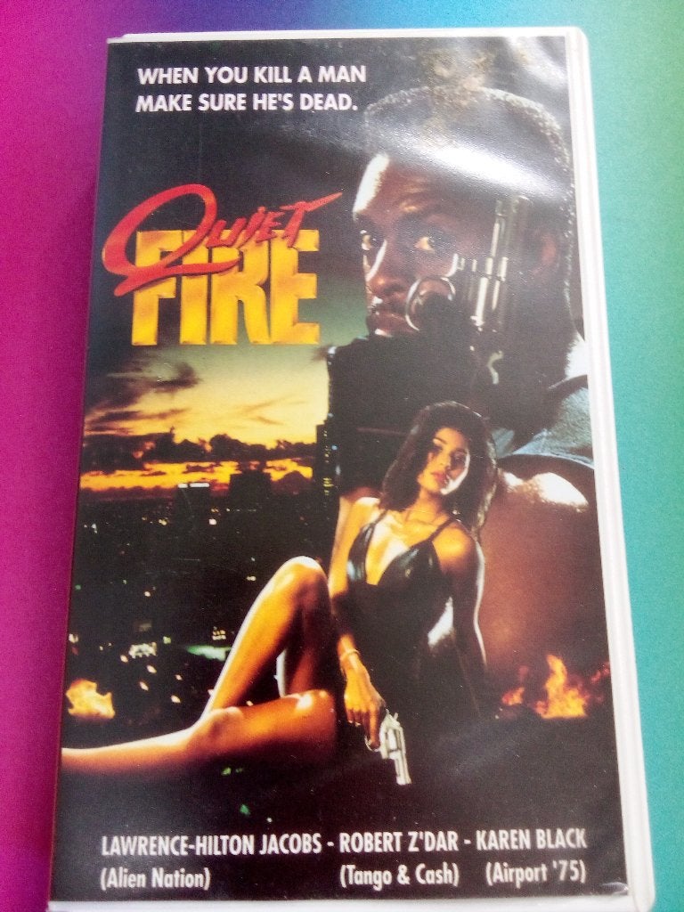 VHS - Quiet Fire - Koopvideo, Nederlands ondertiteld, Engels, Vanaf 16 jaar, Verzenden