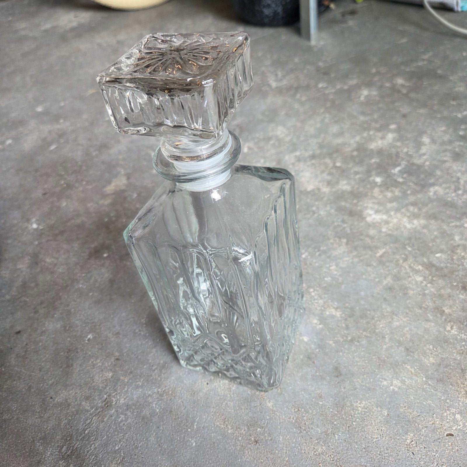 whiskey karaf, Ophalen, Gebruikt